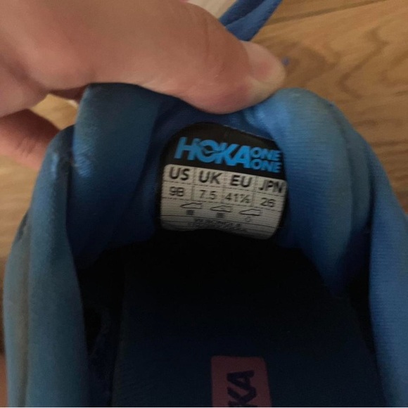 Hoka One One Bondi 8 Womens
9B Blue & Pink Running Shoes Sneaker - Picture 7 of 7